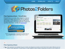 Tablet Screenshot of photos2folders.com
